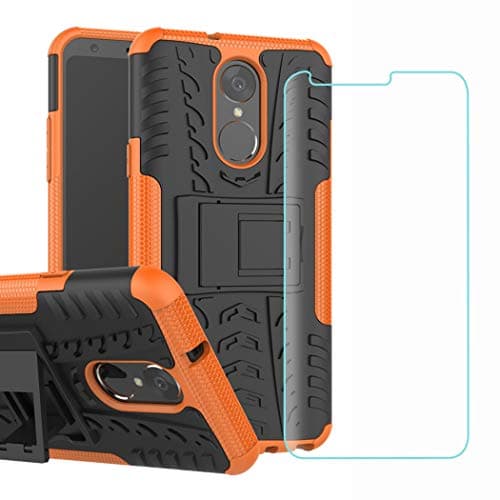 LG Xpower 3 Case + 1 Pack Screen Protector, Digead Hybrid TPU PC Outdoor Phone Case Dual Layer Armor Protective Cover LG Xpower 3