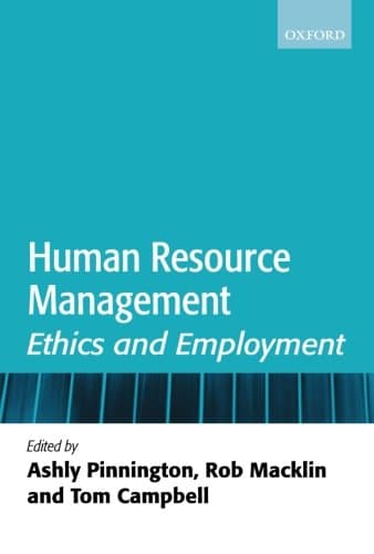 Human Resource Management: Ethics and Employment