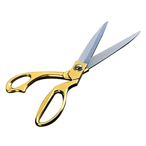 Pro Dressmaker Scissors | Super Sharp Durable 9.5” Gold Dressmaker Scissors Shears for Sewing Fabric | Anti-Rust Stainless Steel Blades and Precise Ergonomic Grip | 209.2