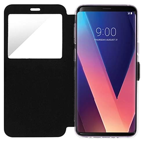 iPOMCASE Case Cover Window Pouch Case for LG V30