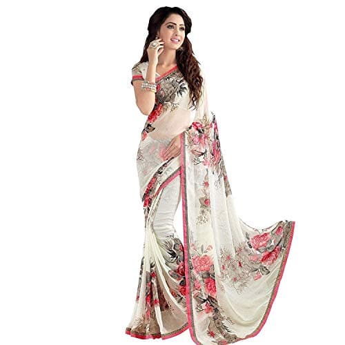 Shyam Export Georgette Saree With Blouse Piece