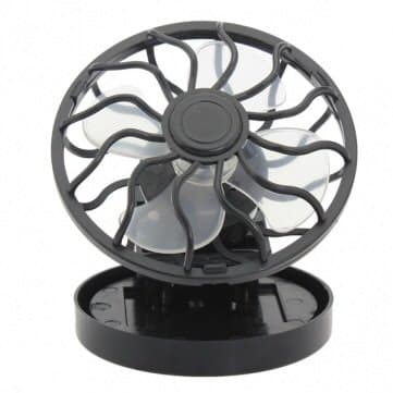 Dfunlife Mini Solar Powered Clip Cap/Hat Fan