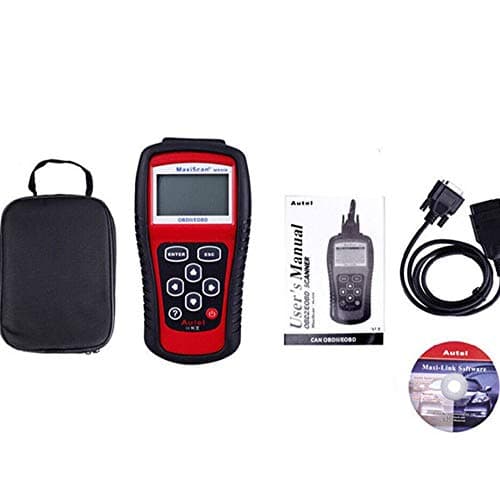 Codiak Vehicle Diagnostic Scanner Live Data Obdii Car Scanner Code Reader Diagnostic Scanner Engine Check Engine Ms509 Kit (BK)