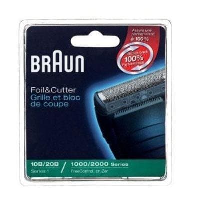 Braun Replacement Foil and Block, 1000 2000 For Free Control and Cruzer Shavers (Packaging may vary) by Braun