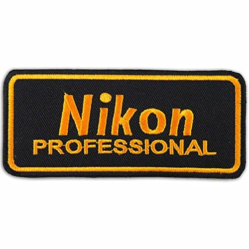 Nikon Embroidered Iron on Patch