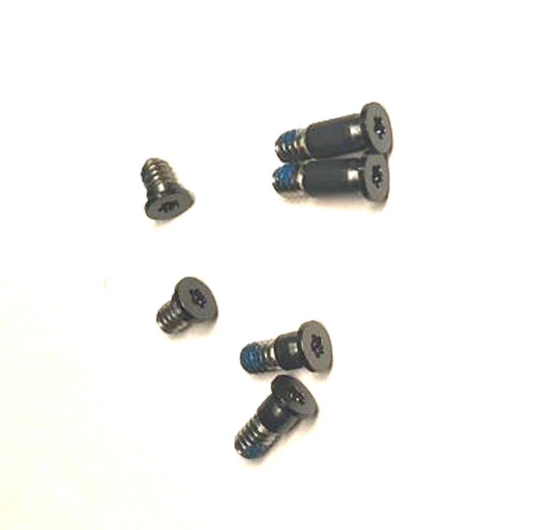 Ittecc Replacement Bottom Case Screws Fit for MacBook Retina 13” A1708 Without Touch Bar 2016-2018 6pcs (Gray)