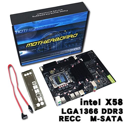 Professional Desktop Computer Mainboard X58 Board LGA 1366 Pin ECC All Solid Motherboard Support L/E5520 X5650