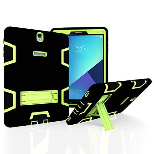 Galaxy Tab S3 9.7 Case, Fisel Three Layer PC & Silicon High Impact Hybrid Drop Proof Armour Defensive Full Body Protective Case With Kickstand for Samsung Galaxy Tab S3 9.7" Tablet (SM-T820/T825/T827)