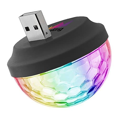 Mini Disco Ball Light |USB Operated |Long Lasting Light bulb |Ideal for Parties Anywhere