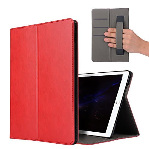 iPad Pro 10.5 inch Case -Vangoog Flip Stand Folio Case Cover for iPad Pro 10.5-inch (2017), with Smart Cover Auto Sleep/Wake (Red)