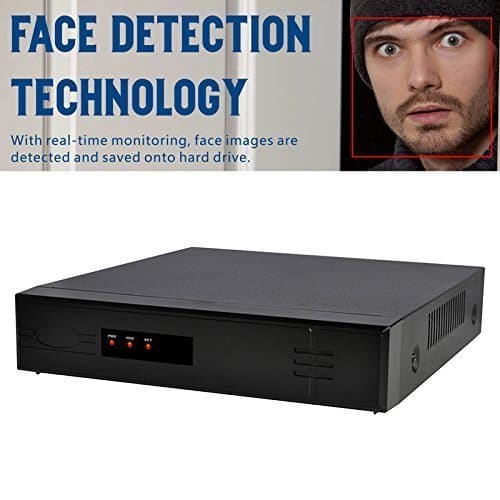 OWLTECH 4 Channel Face Detection NVR up to 5MP Resolution + 4 POE built in Port + HDMI VGA BNC Output + True P2P Remote View for CMS IE APP