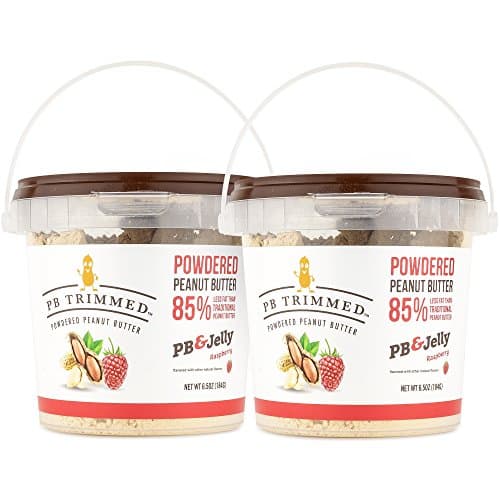 PB Trimmed Powder Peanut Butter 6.5 oz Container (2-Pack) PB & Jelly