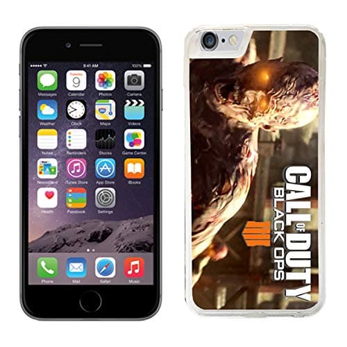 COD Call Of Duty Black ops 4 case fits iphone 4, 4s, 5, 5s, 5c, SE 6, 6s,7 8 ipod 5 & 6 cover hard protective (18) phone mobile apple gaming nazi zombies IPHONE X BLACKOUT (7/7S)