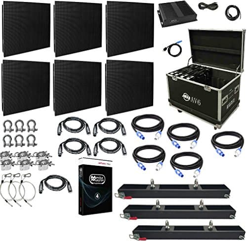 American DJ AV6 Video Wall 3x2 Complete Package