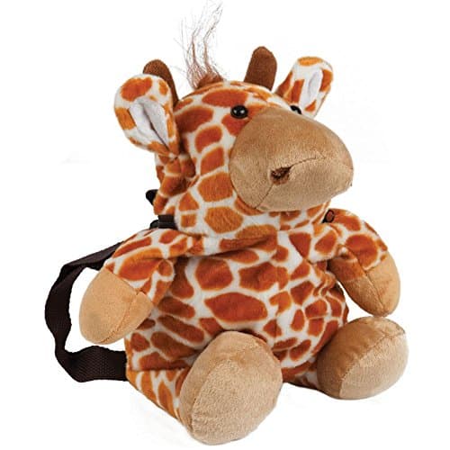 Cuddlee Backpack Soft Plush Animal Back Pack - Giraffe