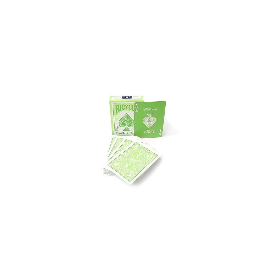 1 Deck Light Green Pastel Bicycle Playing Cards