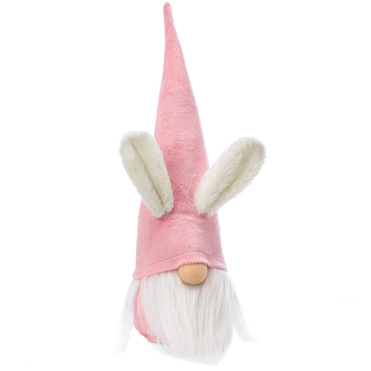 Funoasis Easter Bunny Gnome Spring Gnomes Easter Holiday Home Decoration Gnome Plush Handmade Rabbit Gifts Swedish Tomte Elf ( Pink Bunny, 16 Inches)