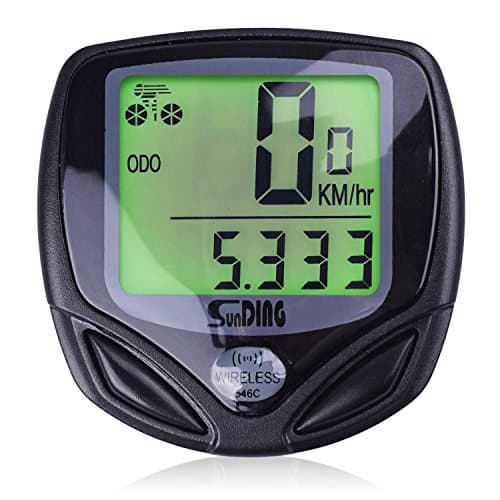 ENJOYPRO Wireles Bike Computer Bicycle Speedometer With Backlight Multi Function