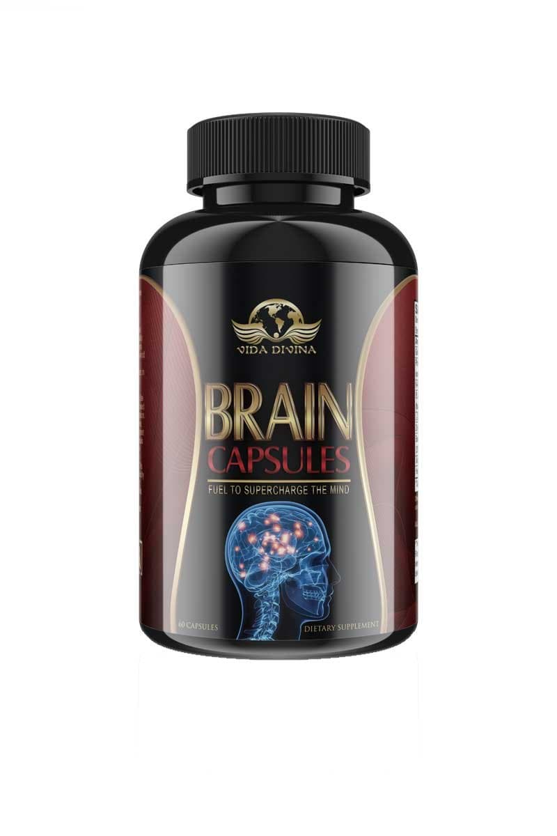 Brain Capsules,Dr Esther's formulated Vidadivian's Popular ''Brain'' function capsules 60 count