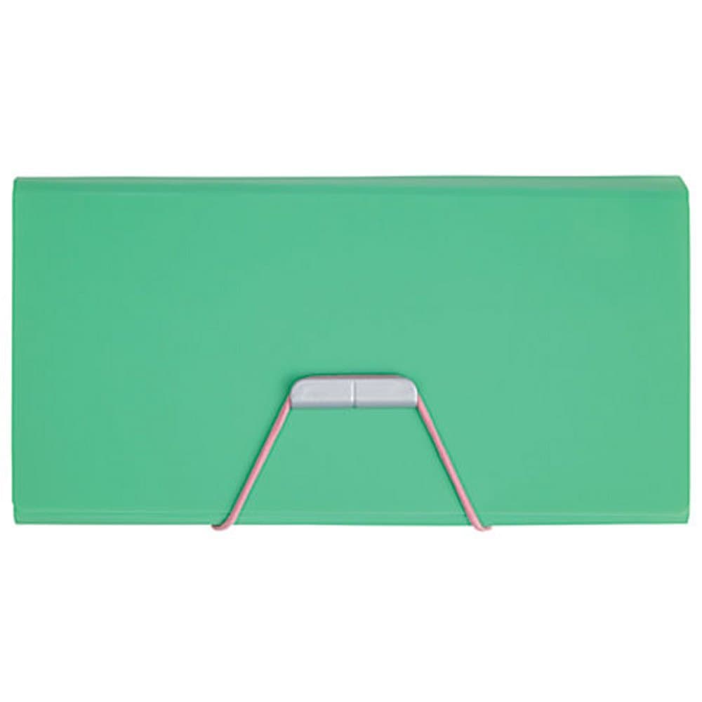 Divoga Check Size Expanding File Folder- 12 Tab (Green)