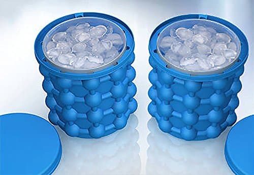 Ice Cube Maker Genie - The Revolutionary Space Saving Ice Cube Maker