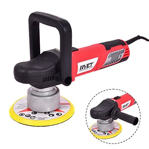 DreamHank Random-Orbit Sander Variable Speed Polisher Electrical Dual-Action Polisher Grinder Buffer (6 Inch)