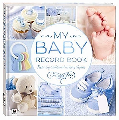 My Baby Record Book Blue