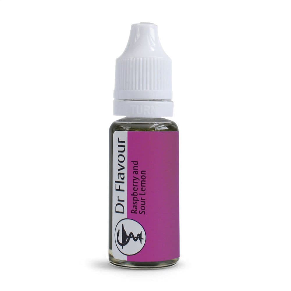 Raspberry and Sour Lemon | Flavour Concentrate for E Liquid | Quality DIY Vape Juice (15ml)