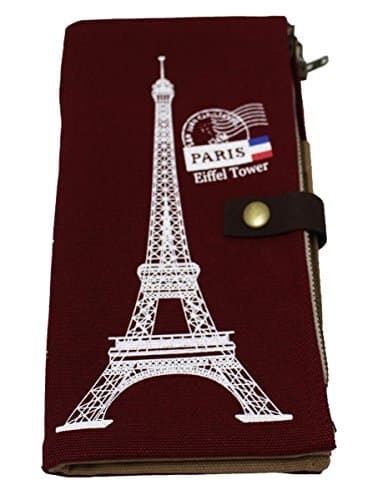 Kids Pencil Pen Case Accessory Organizer - Eiffel Tower