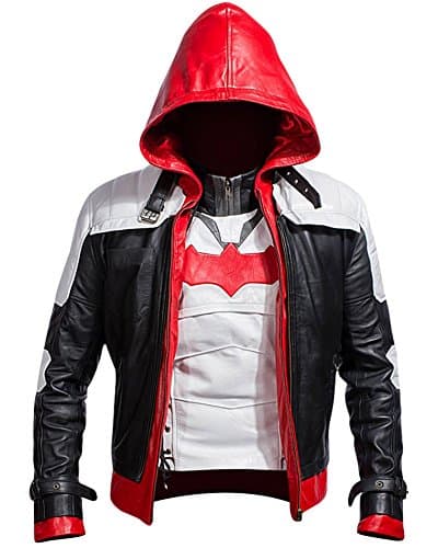 Arkham Knight Batman Red Hooded Jacket