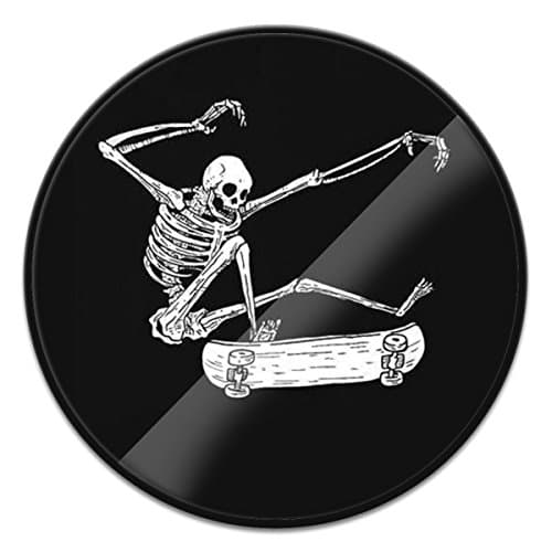 Expanding Stand Grip Pop Mount Holder Socket for iPhone, Multi-Function Mounts and Stands Phone Grip - Skeletons skateboard