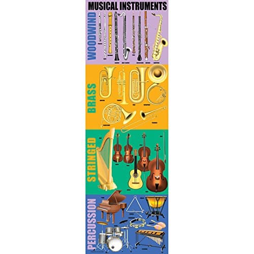 Mcdonald Publishing Musical Instruments Colossal Concept Poster