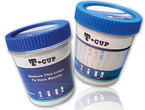 6 Panel Multi Drug Urine Test T-Cup (25 Cups) (COC/THC/OPI/AMP/mAMP/BZO)