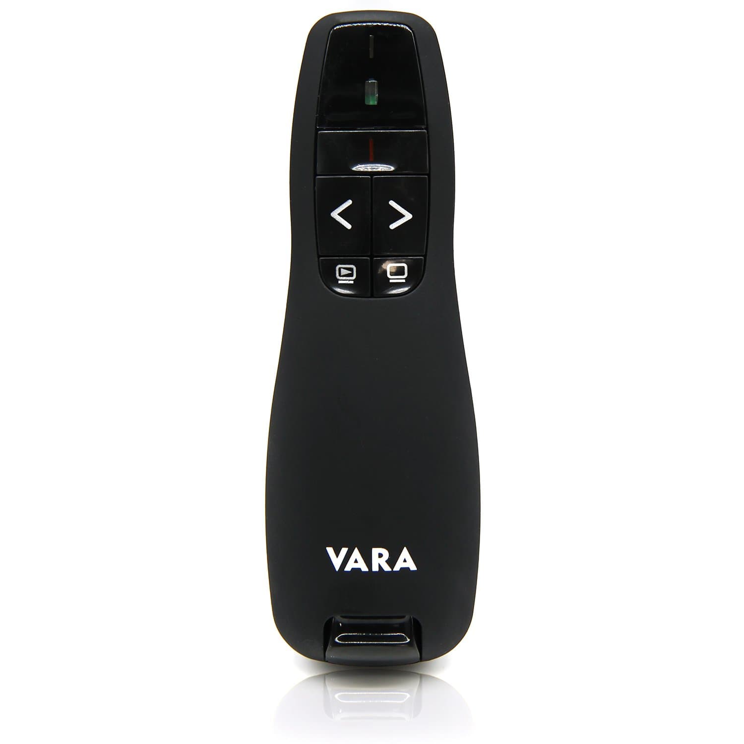 VARA Wireless USB Presenter with laser pointer for presentations - Wireless remote control for Powerpoint/Word / Excel/Keynote / Prezi/Open Office