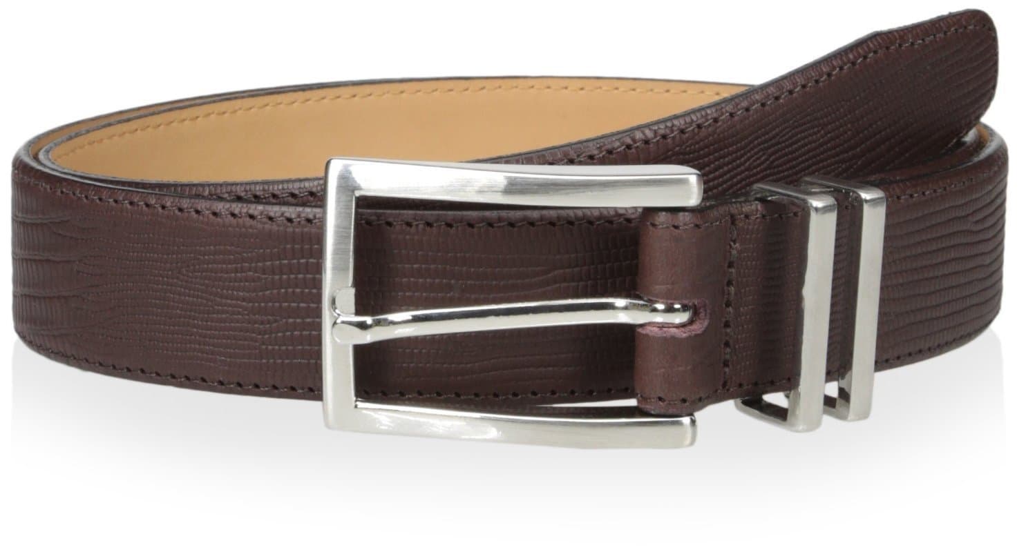 Franklin Tailored Men's Embossed Lizard Belt
