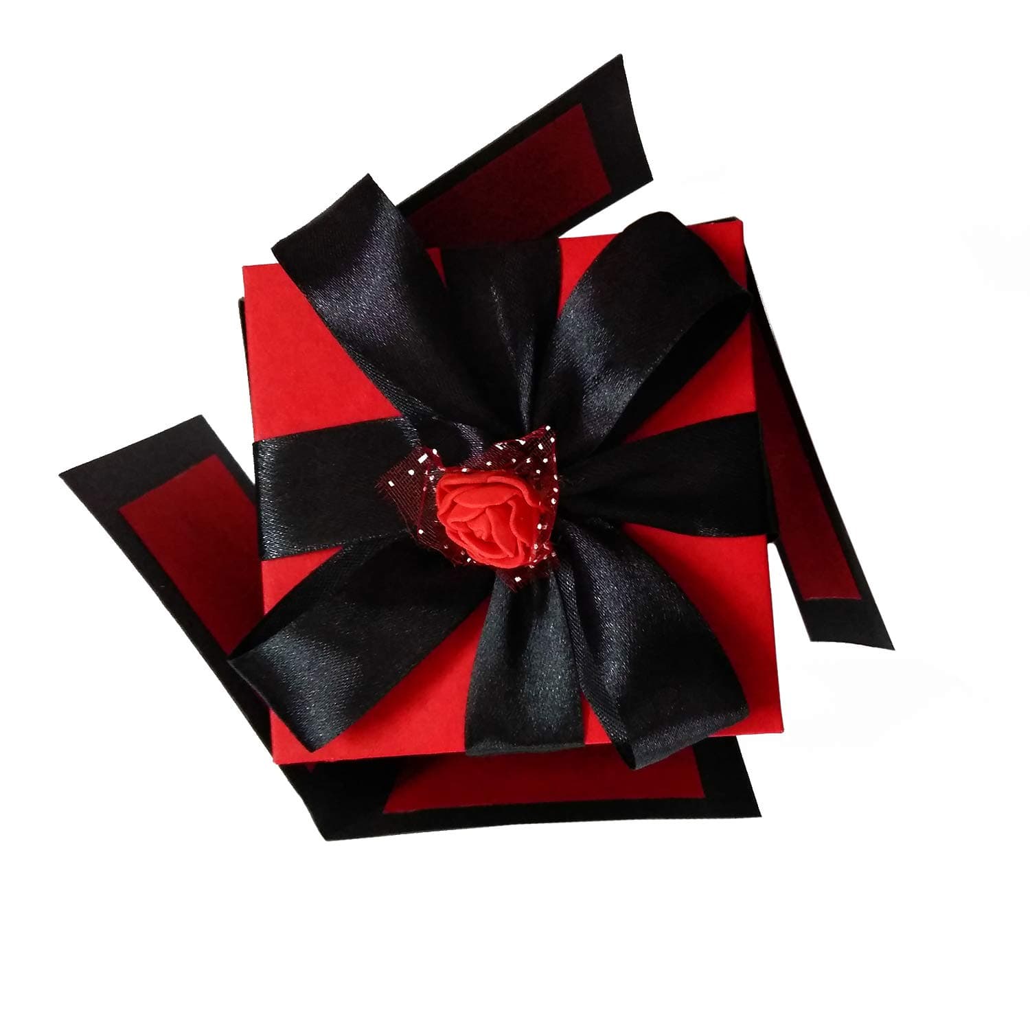 ODDCLICK Plain Square Explosion Box for You Loved Once DIY Explosion Box (Do It Yourself)