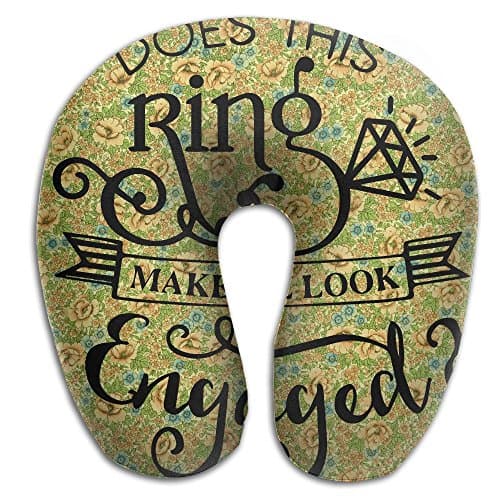 Travel PillowDoes This Ring Make Me Look Engaged Memory Foam Neck Pillow For Travel And Relief Neck Pain U Type Pillow