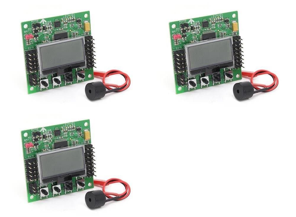 HobbyFlip Hobbyking KK2.1.5 Multi-Rotor LCD Flight Control Board with 6050MPU Compatible with RC Aircraft 3 Pack