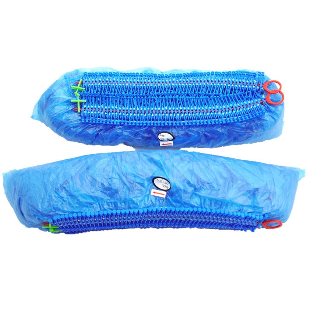 Shoe Cover Continuous/Foot Pull/Drag Type Automatic Machine, Dispenser Special Thick CPE -100 / Bag