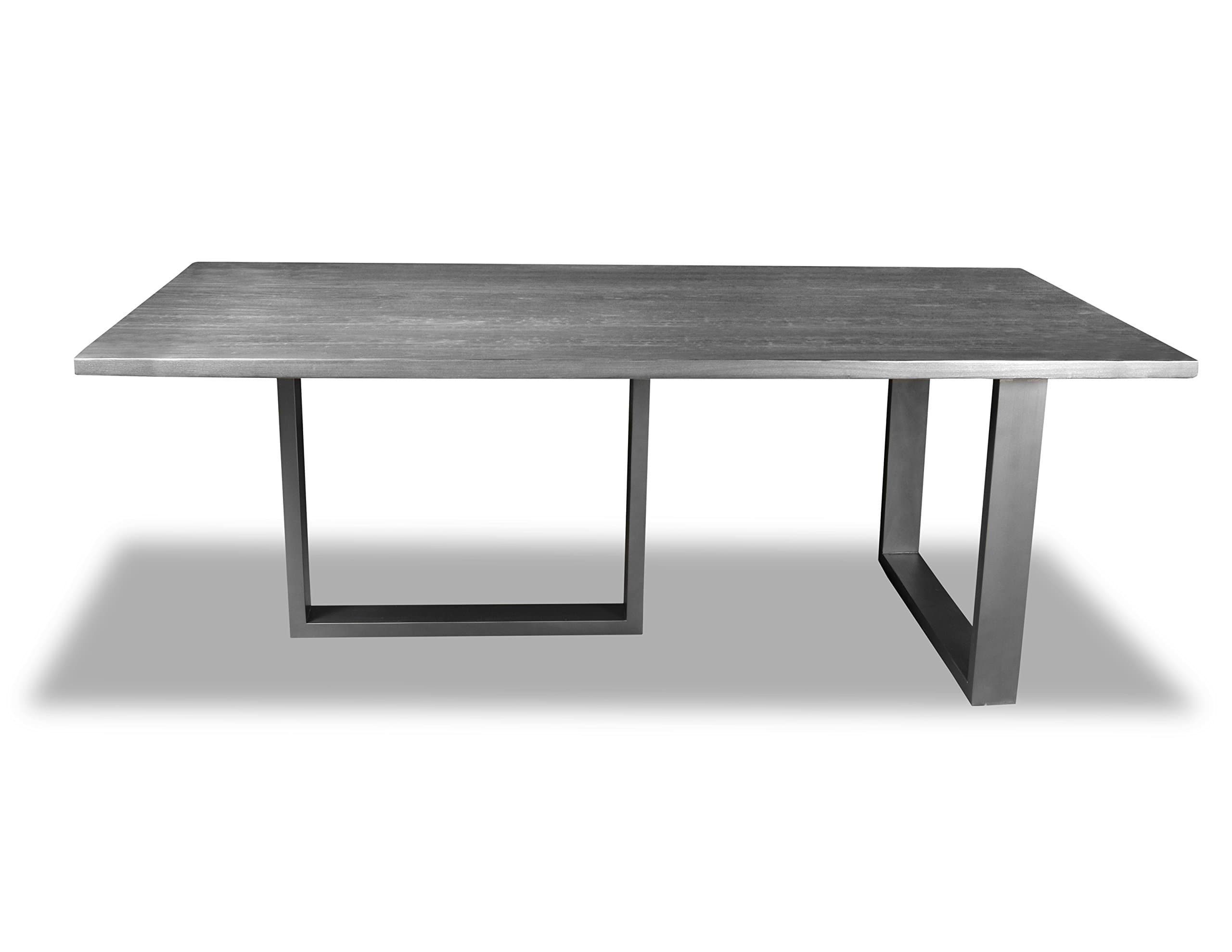 South Cone Home Echo Rectangular Dining Table, 96", Cement