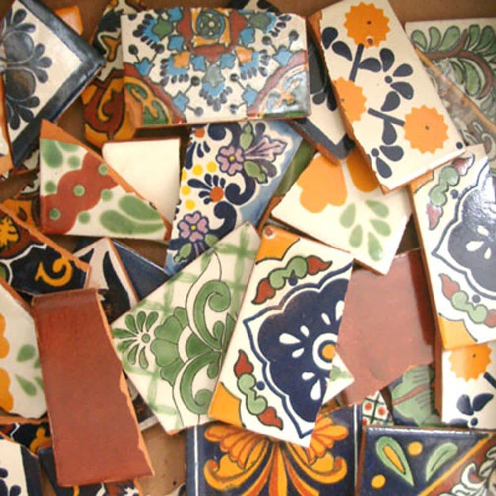 Tiletreasure 10 POUNDS Broken Designed Tiles
