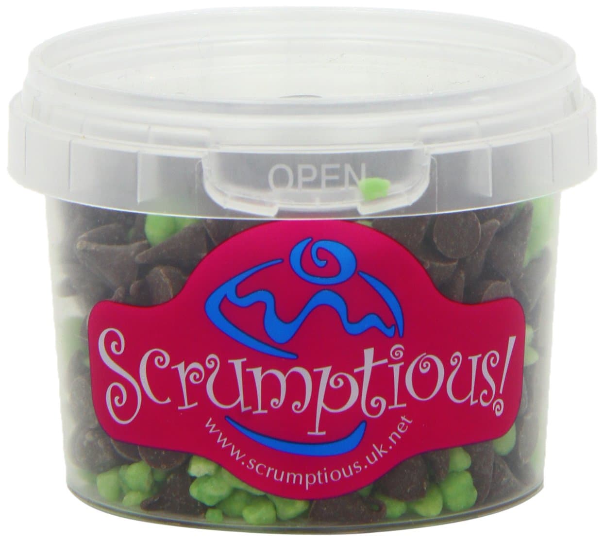 Scrumptious Mint Choc Chip Cake Decorations (Pack of 2)