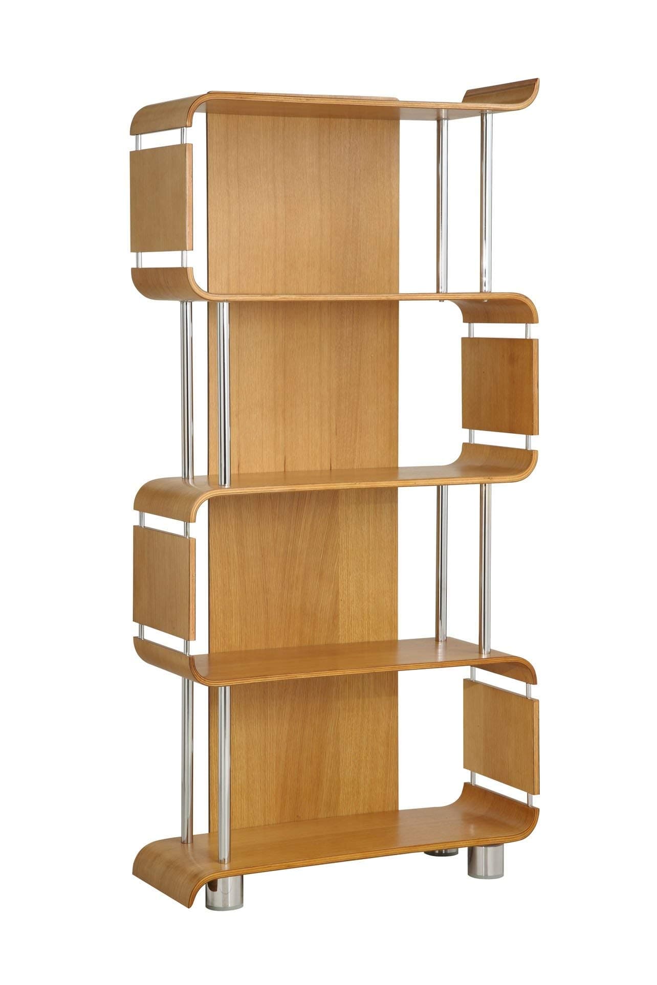 Jual Curve BS201 Oak Bookcase