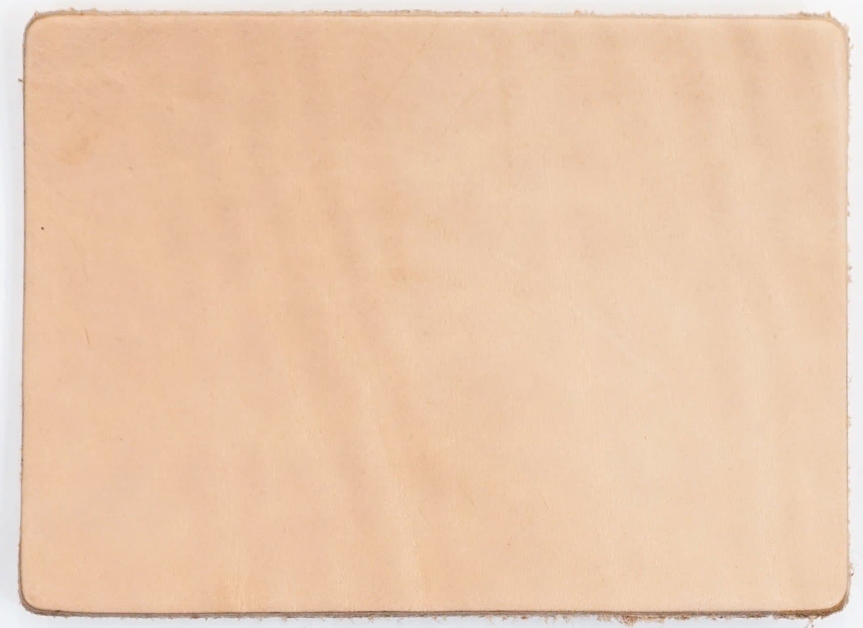 Import Vegetable Tan Cowhide Tooling Leather 5-6oz Pre-Cut (4.25"x6")