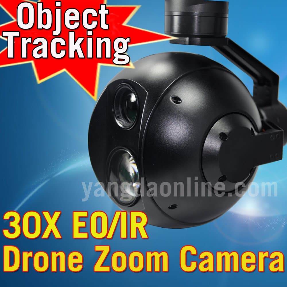 30X EO/IR Dual Sensor Drone Zoom Camera and Stellar/Gimbal for Drone Iinspection,Surveillance,Search and Rescue Applications