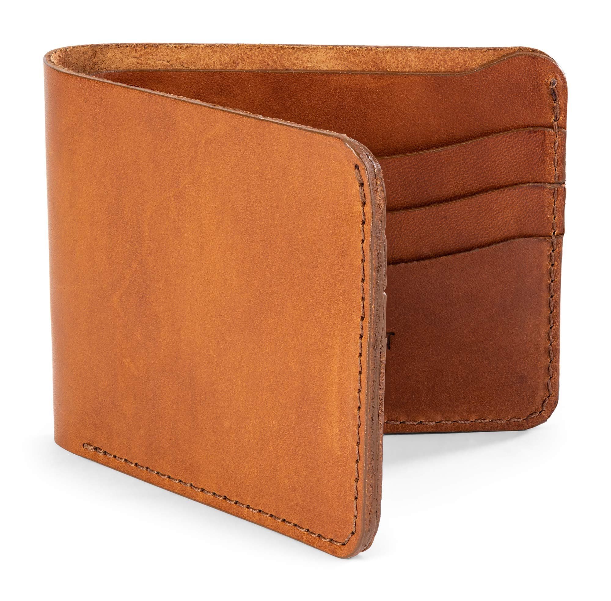 Jackson Wayne Full Grain Leather Bifold Wallet Multi-Card Holder