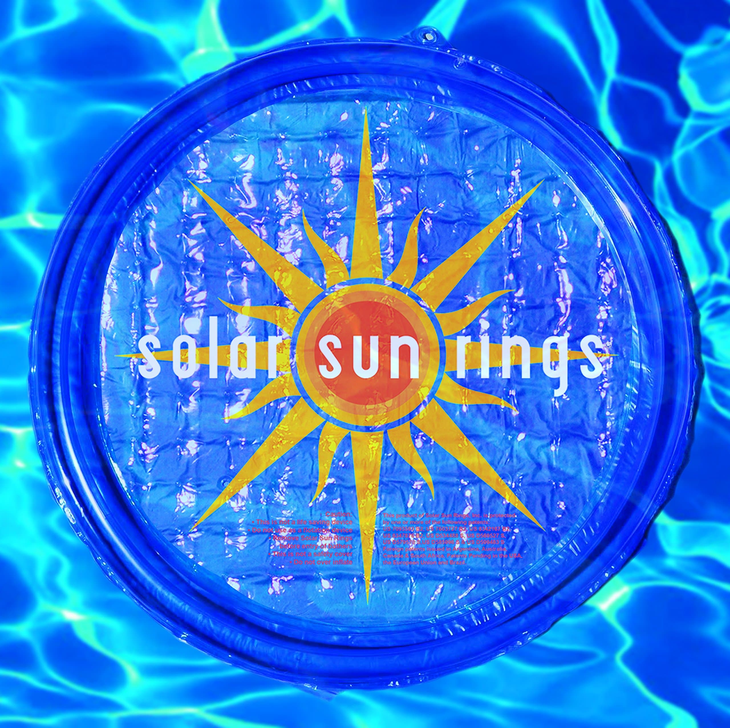 Solar Sun Rings Sunburst Design 20 Pack