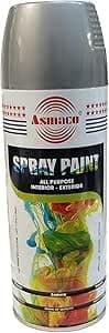Asmaco Spray Paint, Silver, 400Ml