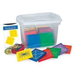Nasco Classroom 5" Geoboard Set - Math Education Program - TB16569