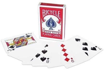 Merz67 LLC Bicycle Magic Gaff Playing Card Deck (Blank Back)